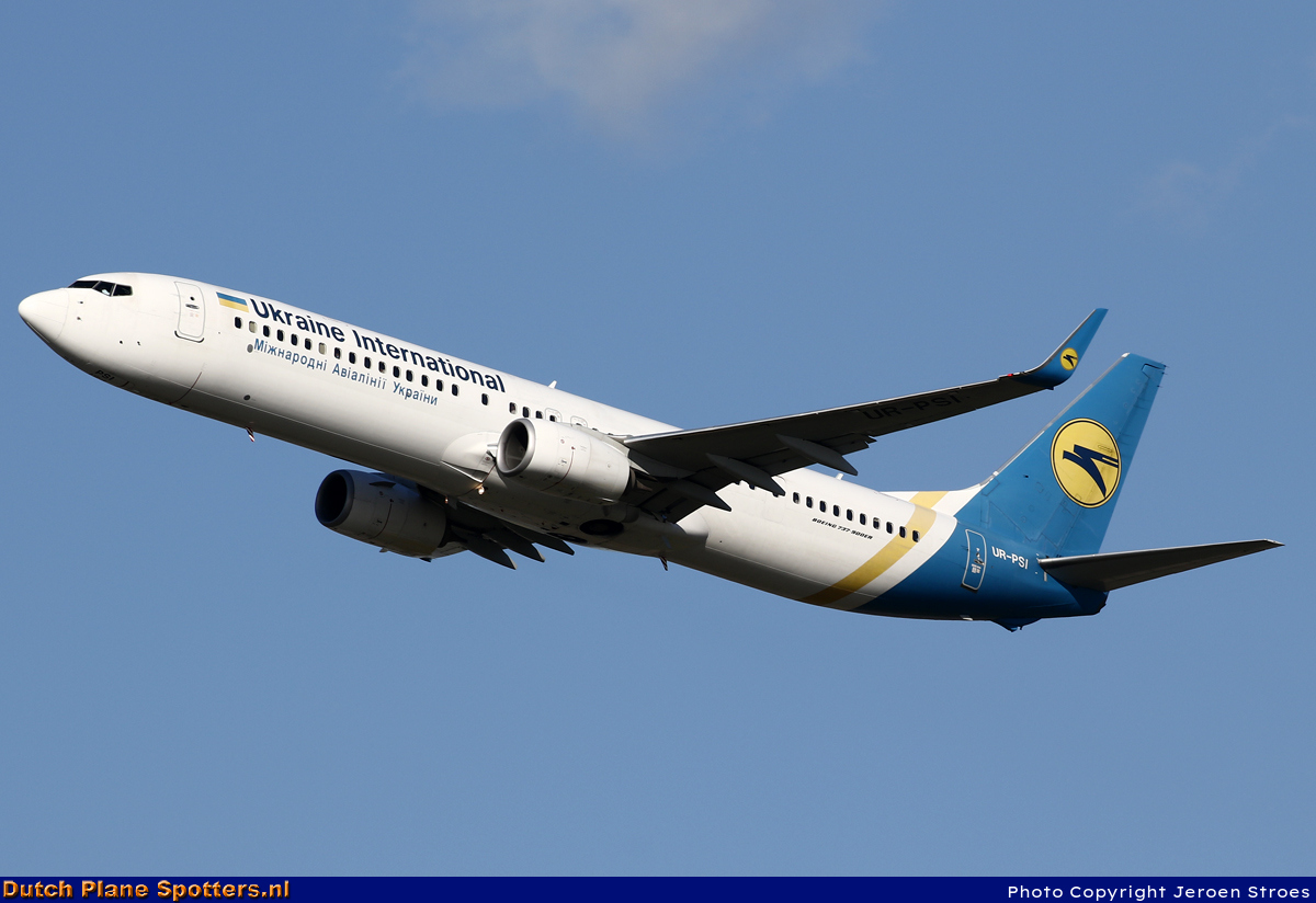 UR-PSI Boeing 737-900 Ukraine International Airlines by Jeroen Stroes