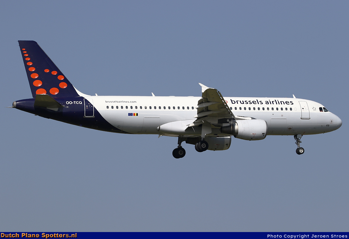 OO-TCQ Airbus A320 Brussels Airlines by Jeroen Stroes