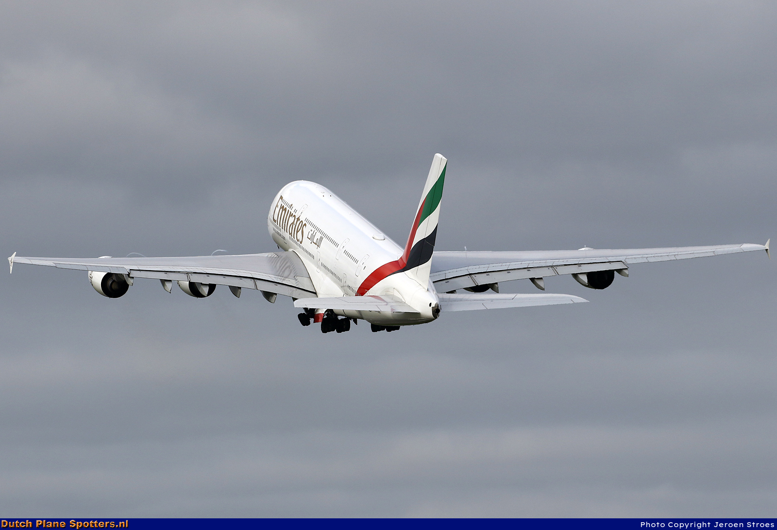 A6-EOI Airbus A380-800 Emirates by Jeroen Stroes
