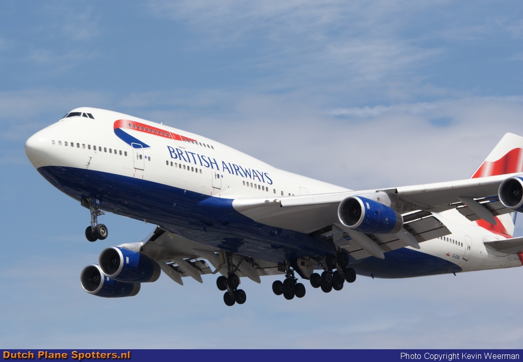 G-CIVA Boeing 747-400 British Airways by Kevin Weerman