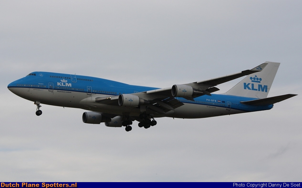 PH-BFB Boeing 747-400 KLM Royal Dutch Airlines by Danny De Soet