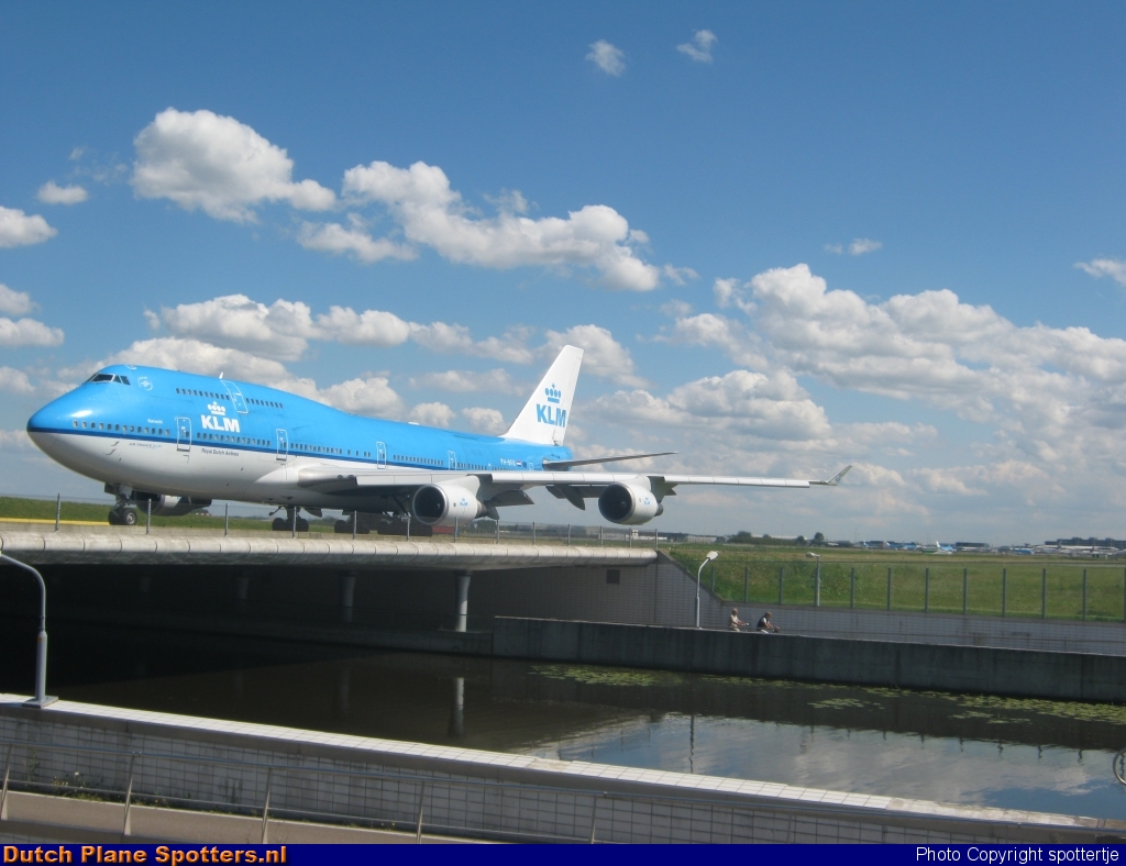 PH-BFK Boeing 747-400 KLM Royal Dutch Airlines by spottertje