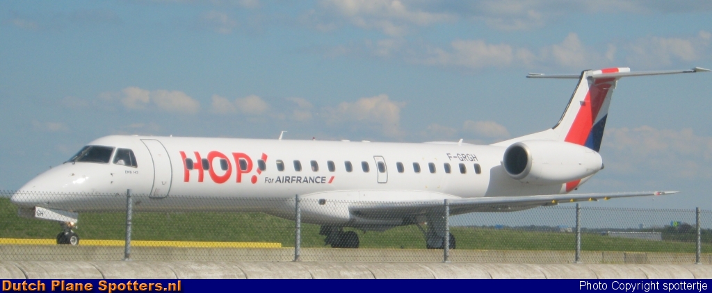 F-GRGH Embraer 145 Hop (Air France) by spottertje