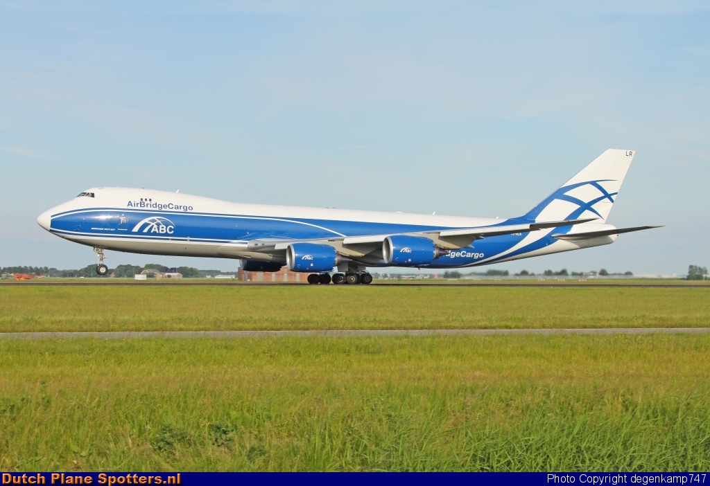VQ-BLR Boeing 747-8 AirBridgeCargo by Herman Degenkamp