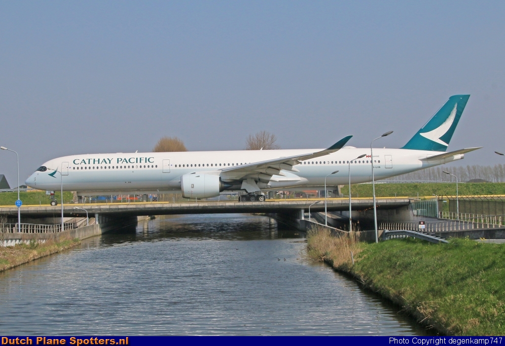 B-LXA Airbus A350-1000 Cathay Pacific by Herman Degenkamp