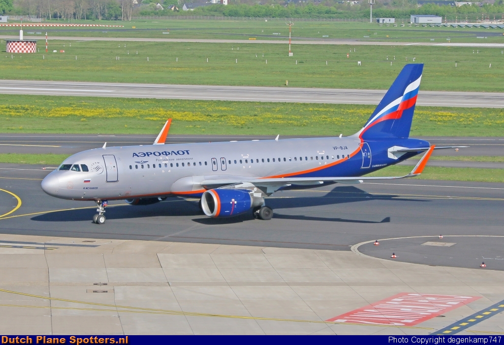 VP-BJA Airbus A320 Aeroflot - Russian Airlines by Herman Degenkamp