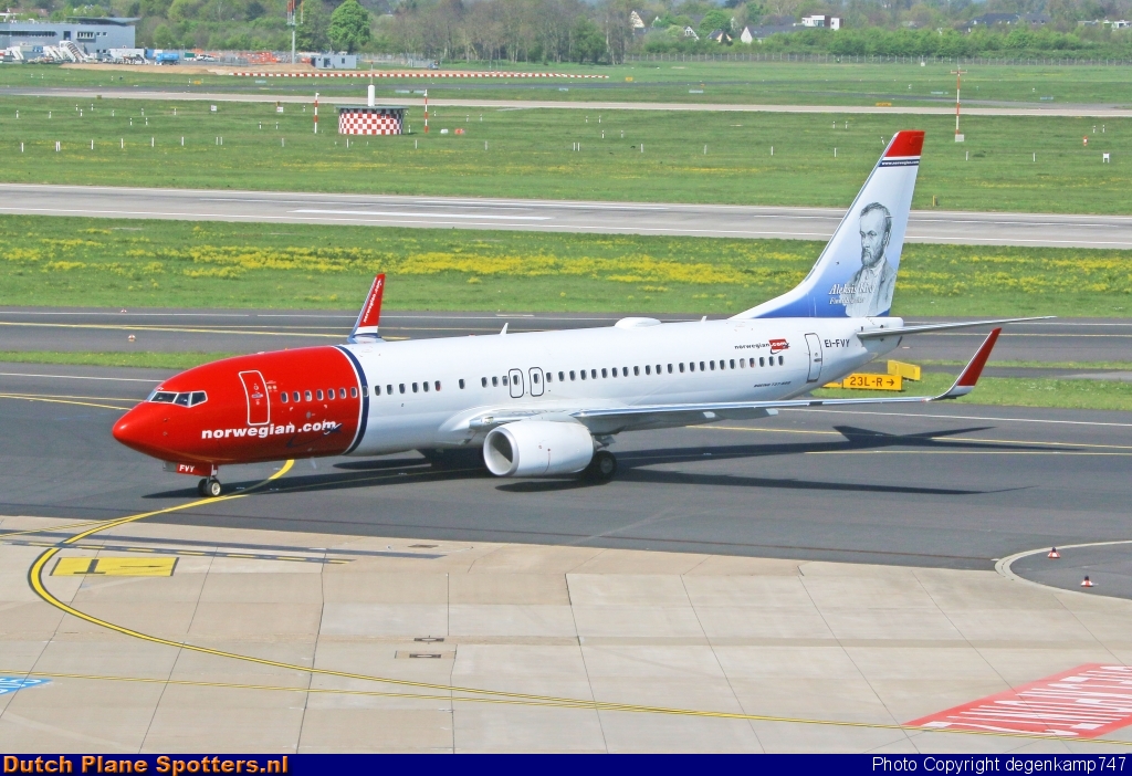 EI-FVY Boeing 737-800 Norwegian Air International by Herman Degenkamp