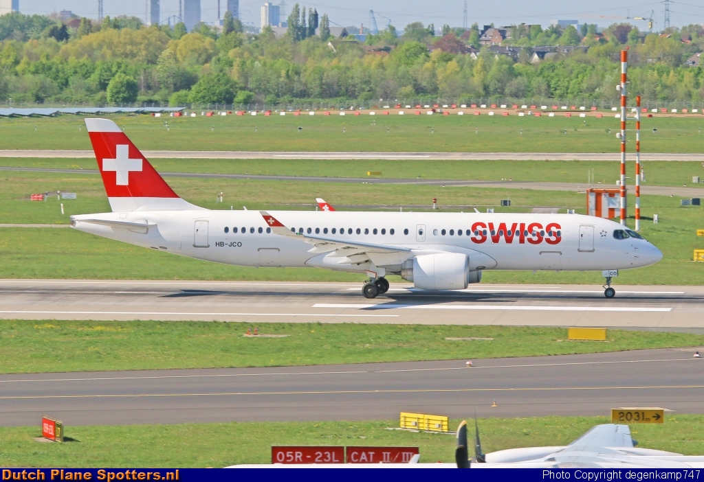 HB-JCO Airbus A220-300 Swiss International Air Lines by Herman Degenkamp