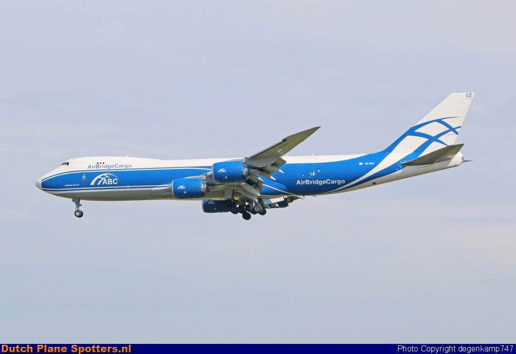 VQ-BGZ Boeing 747-8 AirBridgeCargo by Herman Degenkamp