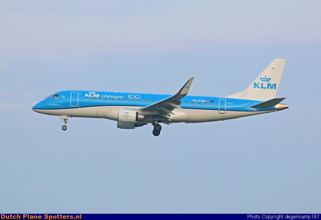 PH-EXN Embraer 175 KLM Cityhopper by Herman Degenkamp