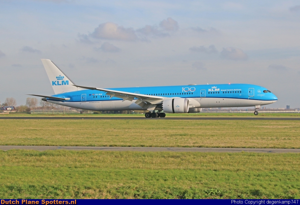 PH-BHF Boeing 787-9 Dreamliner KLM Royal Dutch Airlines by Herman Degenkamp