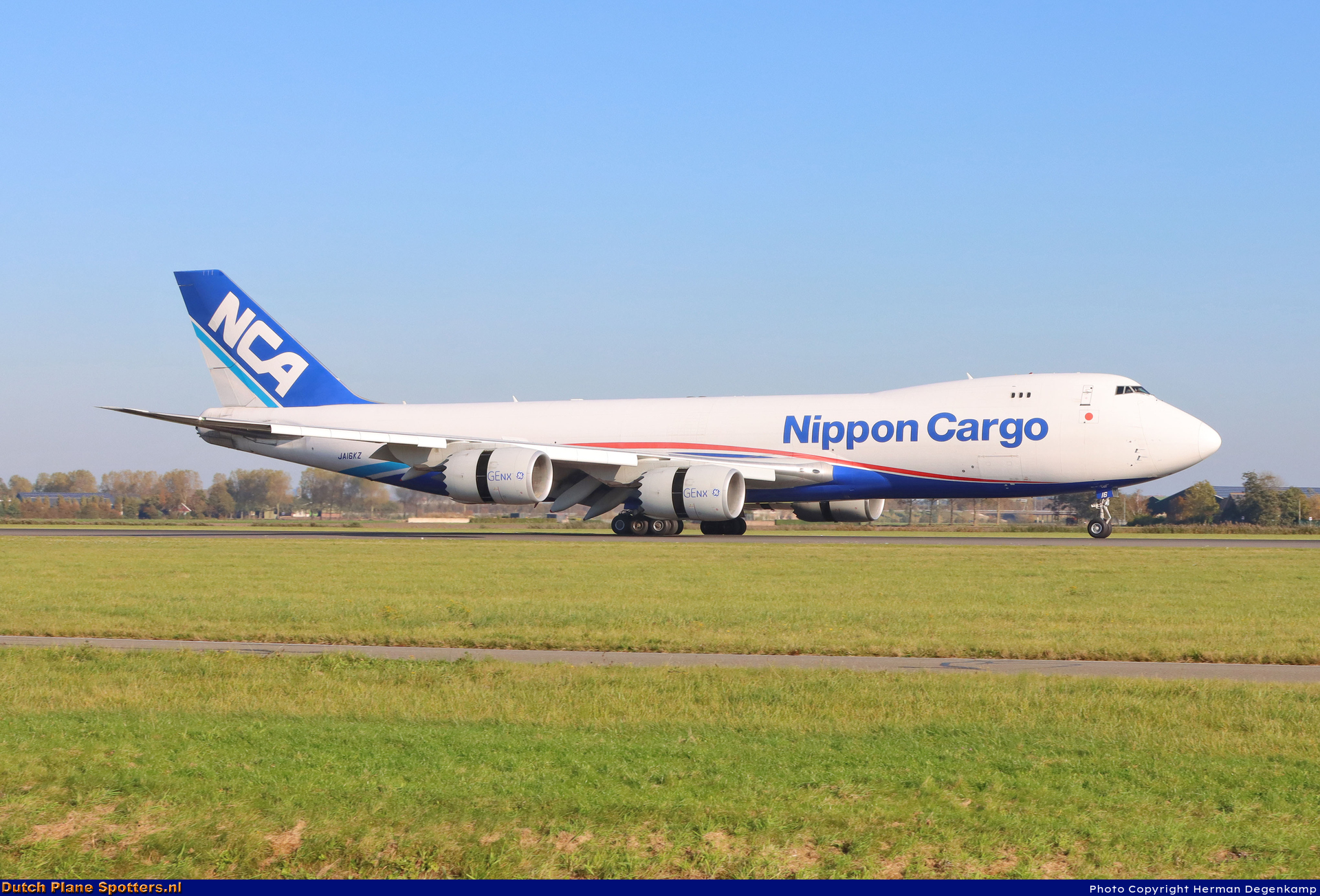 JA16KZ Boeing 747-8 Nippon Cargo Airlines by Herman Degenkamp