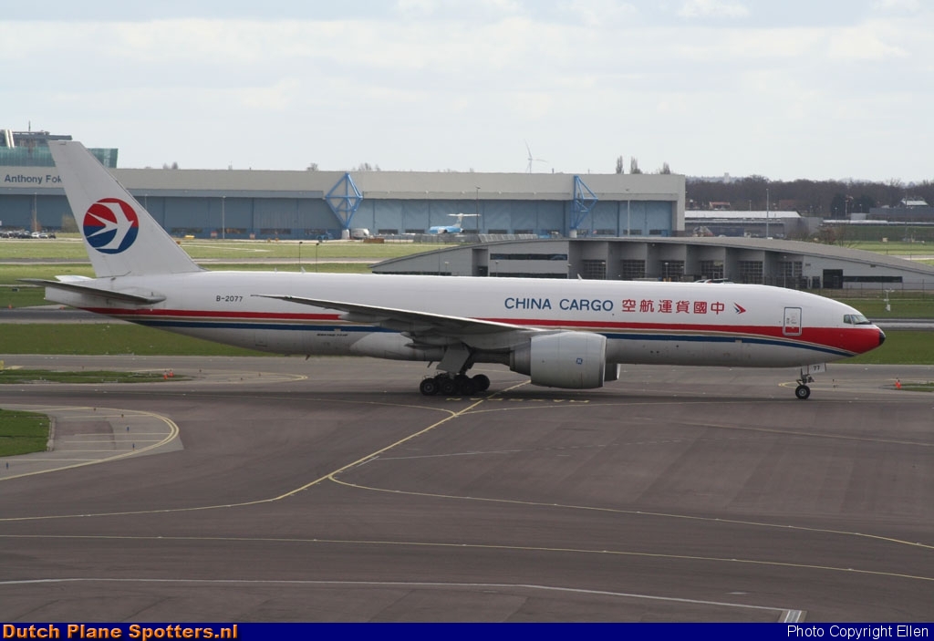 B-2077 Boeing 777-F China Cargo Airlines by Ellen