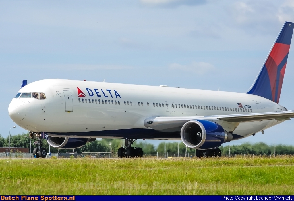 N173DZ Boeing 767-300 Delta Airlines by Leander Swinkels