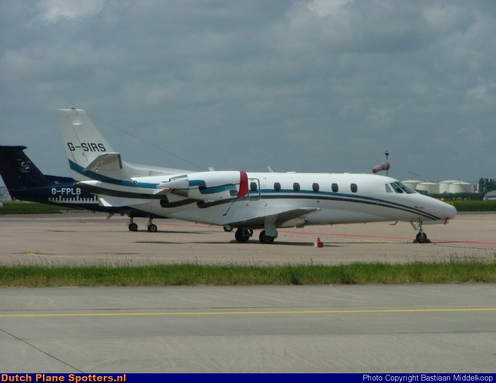 G-SIRS Cessna 560XL CitationExcel Private by Bastiaan Middelkoop