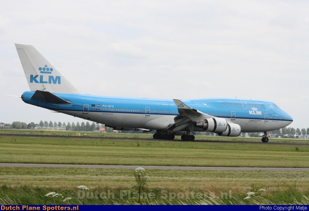 PH-BFK Boeing 747-400 KLM Royal Dutch Airlines by Matje