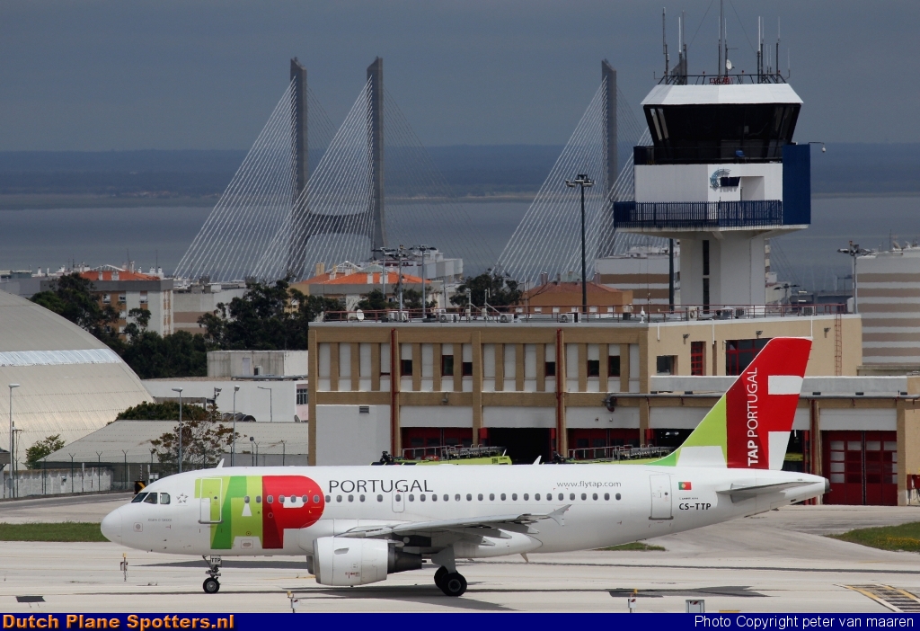 CS-TTP Airbus A319 TAP Air Portugal by peter van maaren