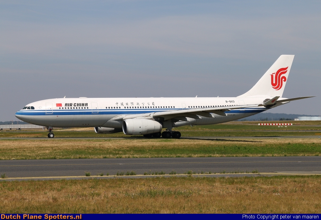 B-6113 Airbus A330-200 Air China by peter van maaren