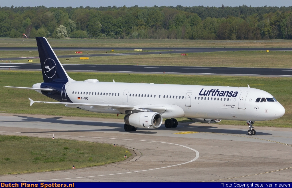 D-AIRD Airbus A321 Lufthansa by peter van maaren