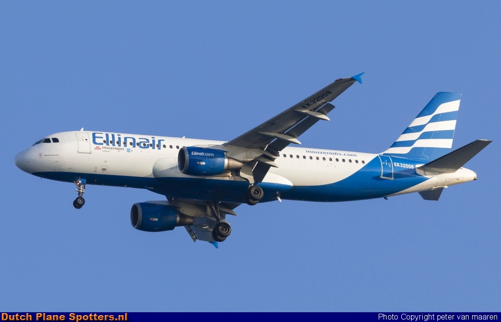 EK-32008 Airbus A320 Atlantis European Airways (Ellinair) by peter van maaren