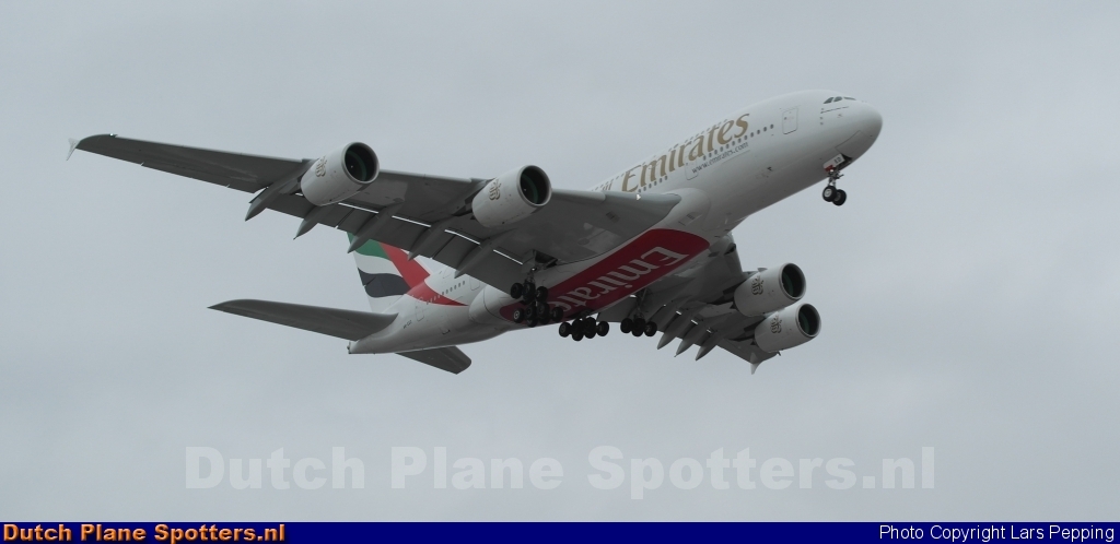 A6-EED Airbus A380-800 Emirates by Lars Pepping