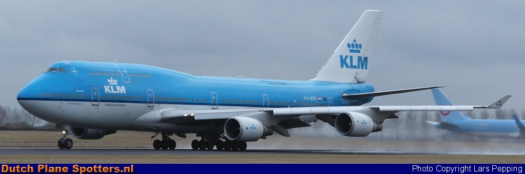 PH-BFK Boeing 747-400 KLM Royal Dutch Airlines by Lars Pepping