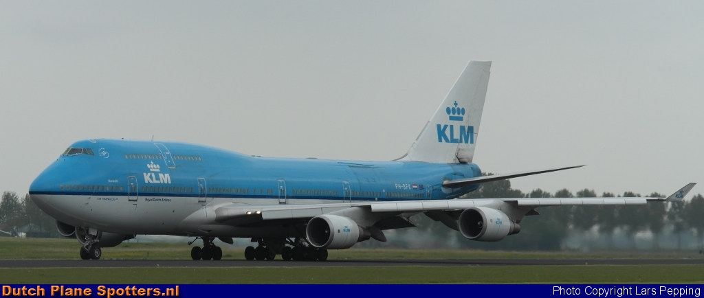PH-BFK Boeing 747-400 KLM Royal Dutch Airlines by Lars Pepping