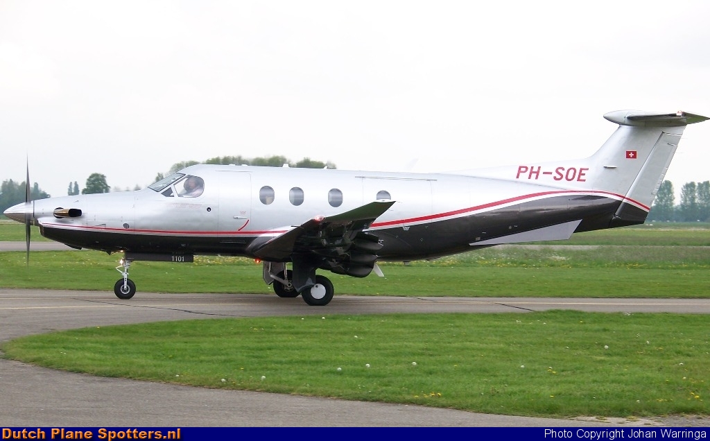 PH-SOE Pilatus PC-12 Private by Johan Warringa