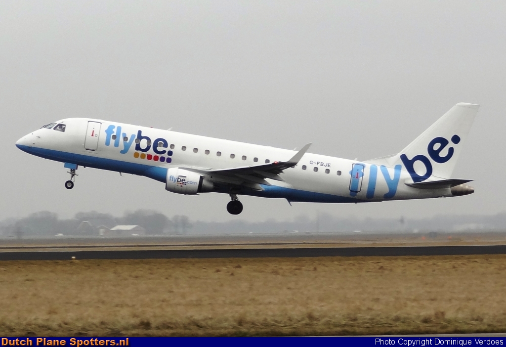 G-FBJE Embraer 175 Flybe by Dominique Verdoes