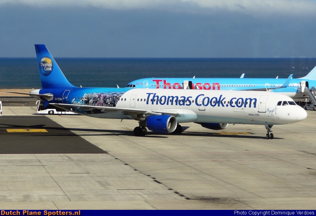 G-TCDA Airbus A321 Thomas Cook by Dominique Verdoes