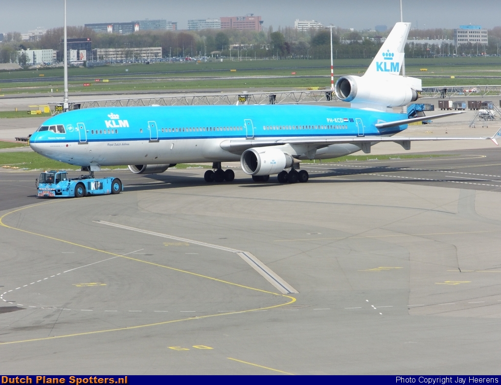 PH-KCD McDonnell Douglas MD-11 KLM Royal Dutch Airlines by Jay Heerens