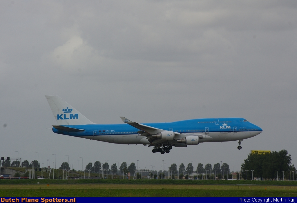PH-BFC Boeing 747-400 KLM Royal Dutch Airlines by Martin Nuij
