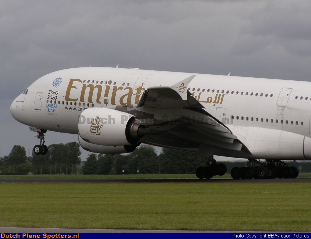A6-EDH Airbus A380-800 Emirates by BBAviationPictures