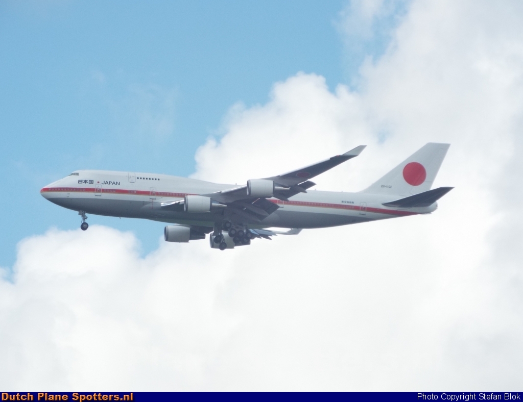 20-1102 Boeing 747-400 Japan - Government by Stefan Blok