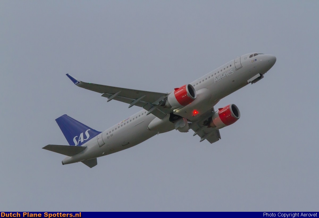 EI-SII Airbus A320neo SAS Scandinavian Airlines by Aerovet
