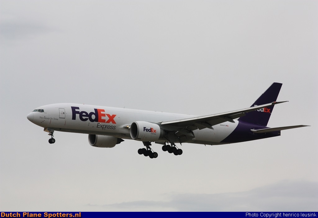 N880FD Boeing 777-F FedEx by Rick Schönhage