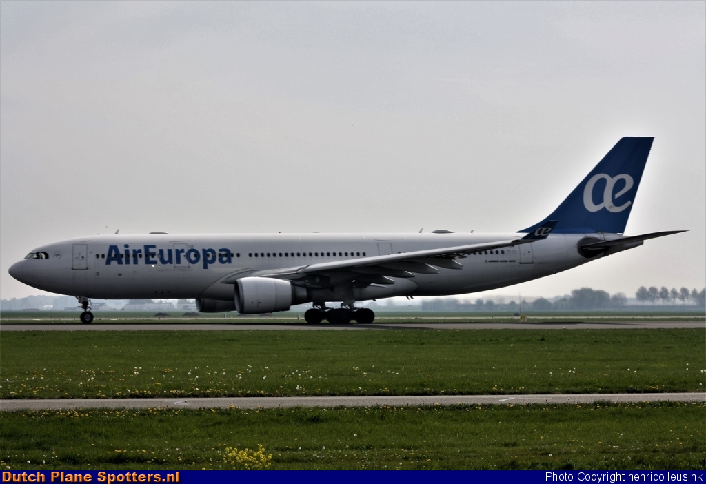 EC-KOM Airbus A330-200 Air Europa by Rick Schönhage