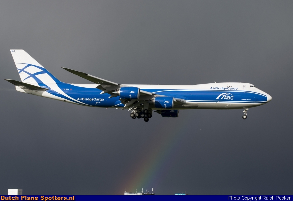 VQ-BRJ Boeing 747-8 AirBridgeCargo by Ralph Popken