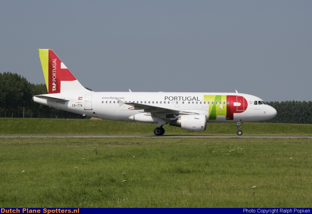 CS-TTK Airbus A319 TAP Air Portugal by Ralph Popken