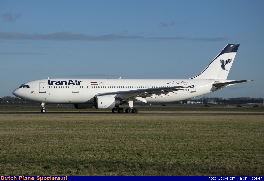 EP-IBC Airbus A300 Iran Air by Ralph Popken