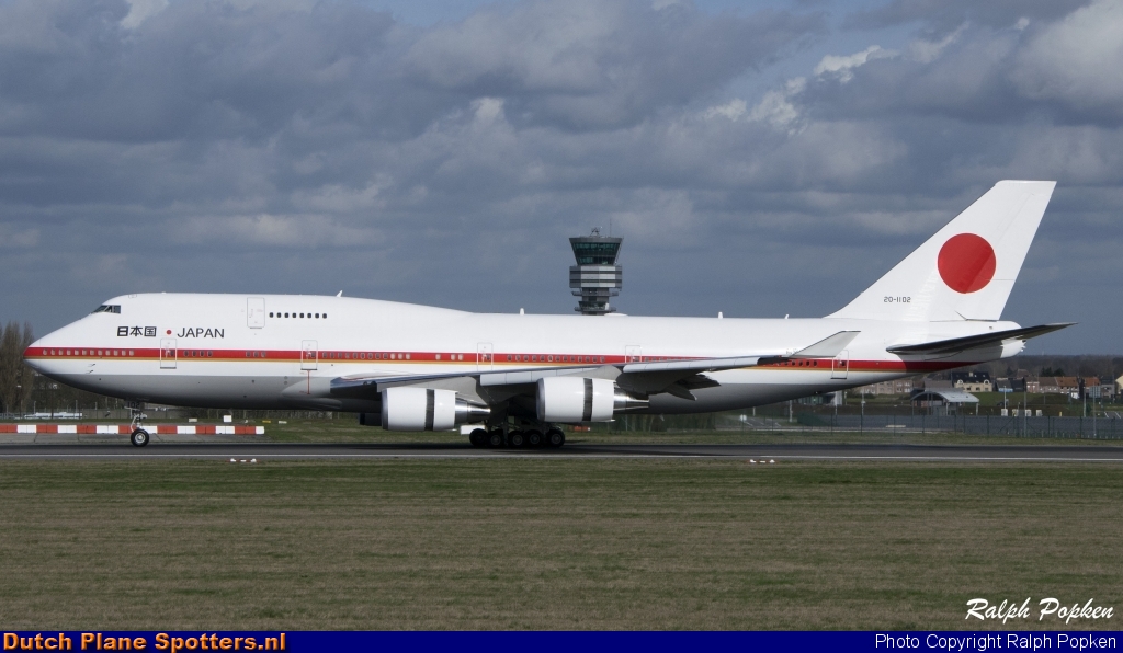 20-1102 Boeing 747-400 Japan - Government by Ralph Popken
