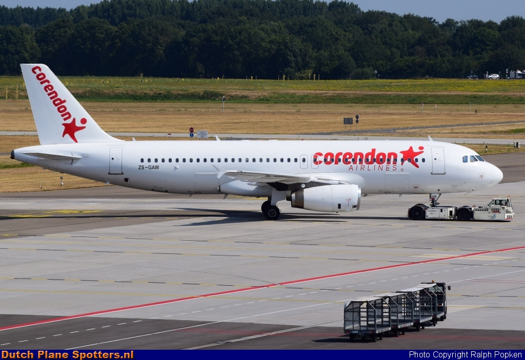 ZS-GAW Airbus A320 Global Aviation (Corendon Airlines) by Ralph Popken