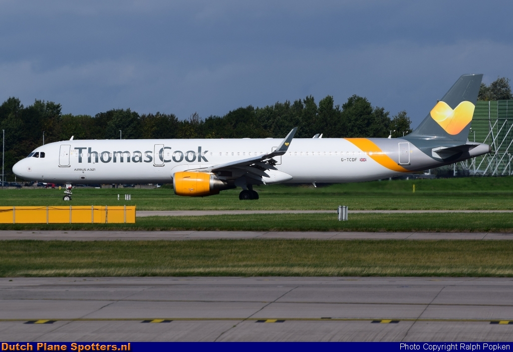 G-TCDF Airbus A321 Thomas Cook by Ralph Popken
