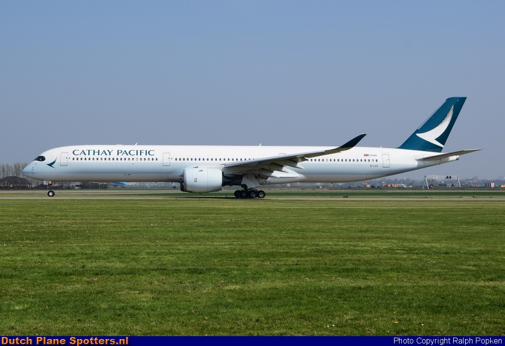 B-LXA Airbus A350-1000 Cathay Pacific by Ralph Popken