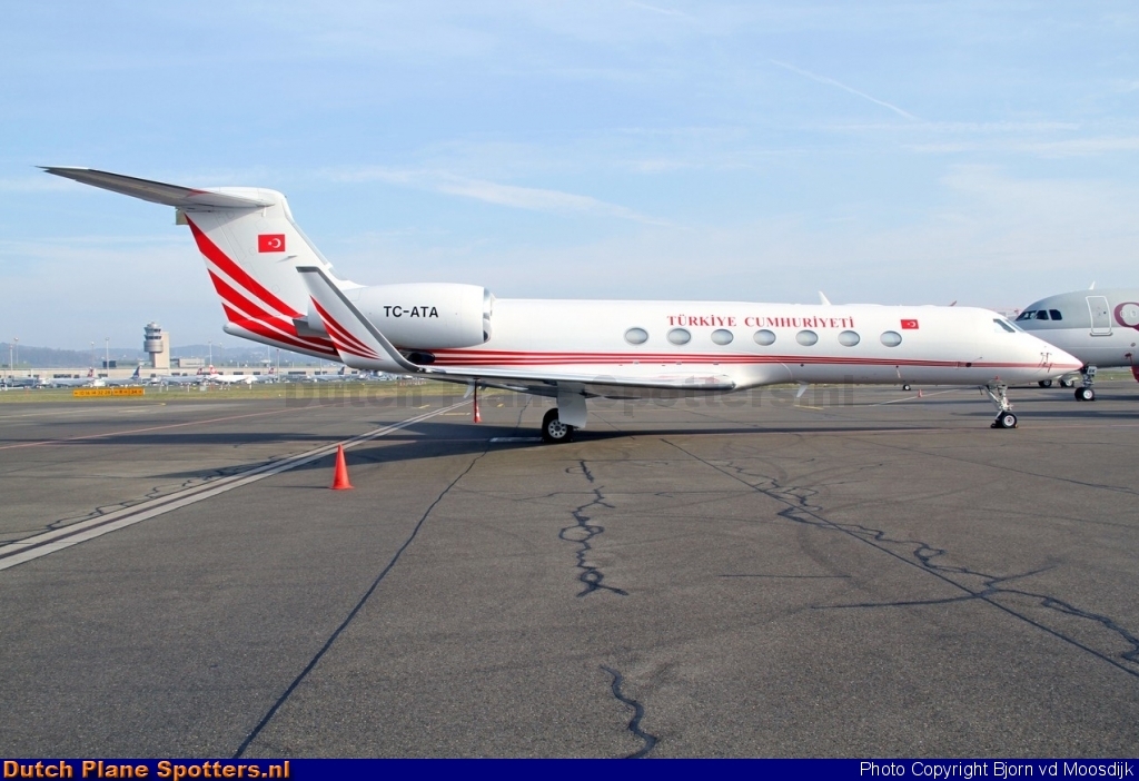 TC-ATA Gulfstream G-IV Turkey - Government by Bjorn vd Moosdijk
