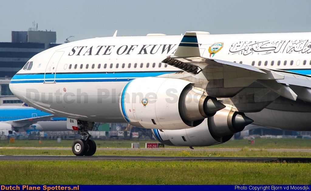 9K-GBA Airbus A340-500 Kuwait - Government by Bjorn vd Moosdijk