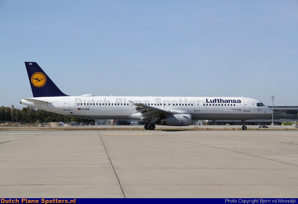 D-AISW Airbus A321 Lufthansa by Bjorn vd Moosdijk