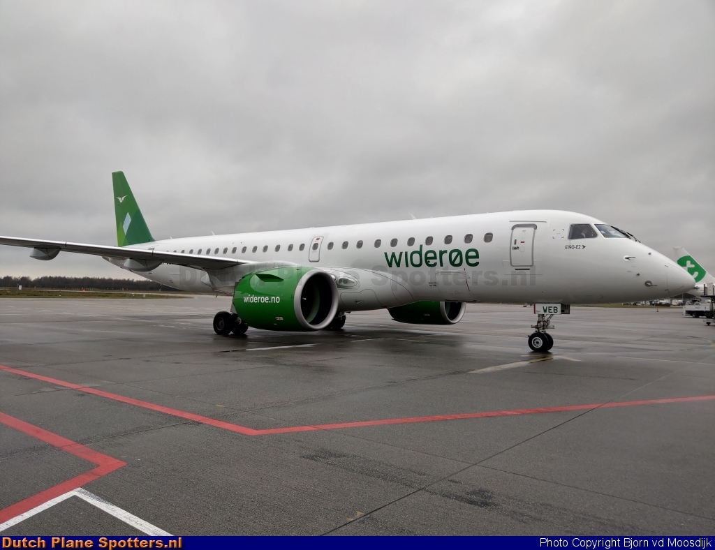 LN-WEB Embraer 190 E2 Wideroe by Bjorn vd Moosdijk