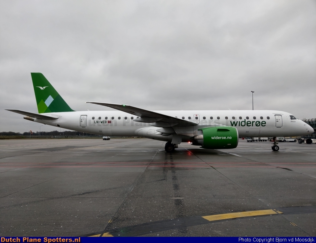 LN-WEB Embraer 190 E2 Wideroe by Bjorn vd Moosdijk