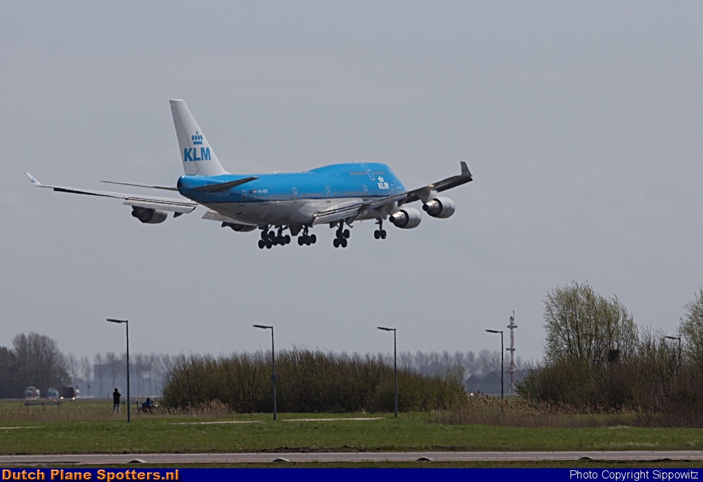 PH-BFV Boeing 747-400 KLM Royal Dutch Airlines by Sippowitz